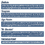 6 Lines of Text Decal (Set of 2)