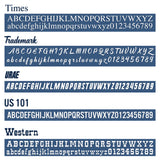 Arched Business Name with USDOT Number Sticker Decal (Set of 2)